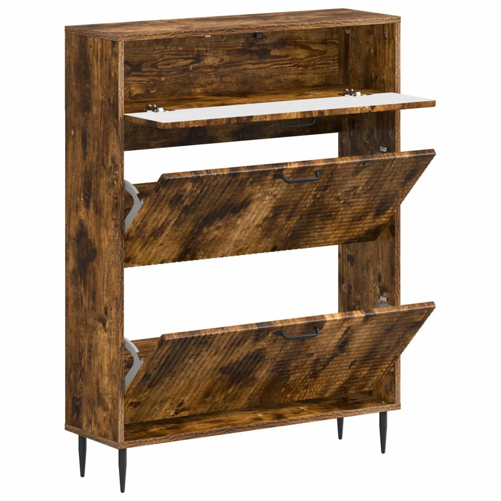 Mobile per scarpe HAARLEM 78 x 24 x 103 cm Legno ingegnerizzato 896880