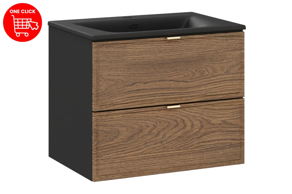 Set mobili bagno 60 cm con lavabo per mobile SKY Talia Casella 60 x 1401 x 46 cm