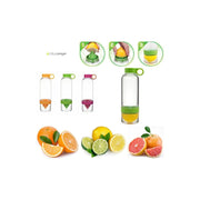 Trade Shop - Borraccia Citrus Zinger Bottiglia Infusione Spremiagrumi Corsa Palestra -