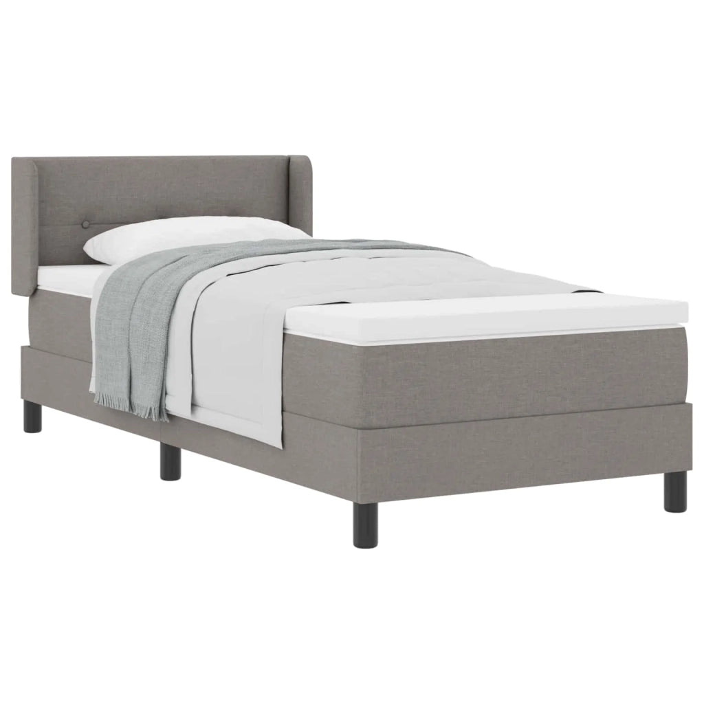 Letto a molle con testiera Talpa 200 x 100 cm Tessuto 3341094