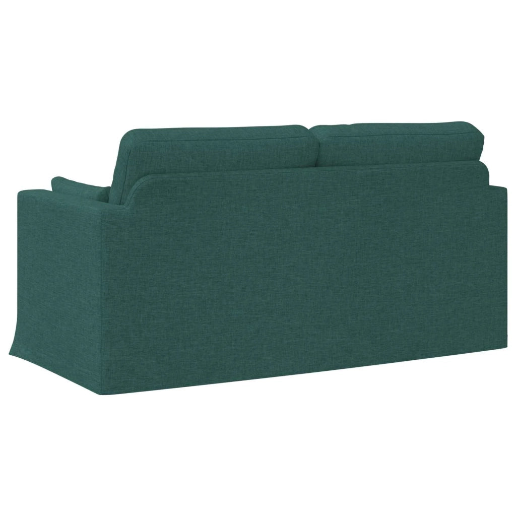 Divano Verde Scuro 158 x 78 x 80 cm Tessuto