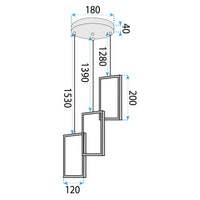 Lampada Led Lhj088-3cp Gold