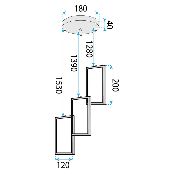 Lampada Led Lhj088-3cp Gold