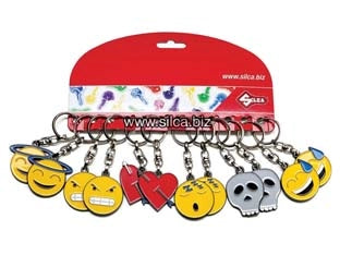 PORTACHIAVI EMOJI PZ.12 (AVK7295) - 1 confezione SILCA