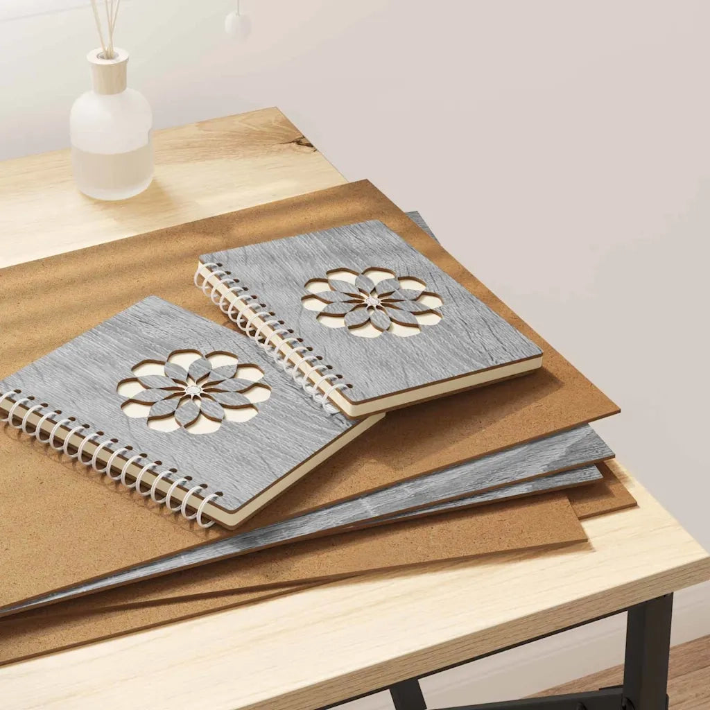Pannelli decorativi 12 pcs Grigio Sonoma 30 x 42 x 0.27 cm 885593