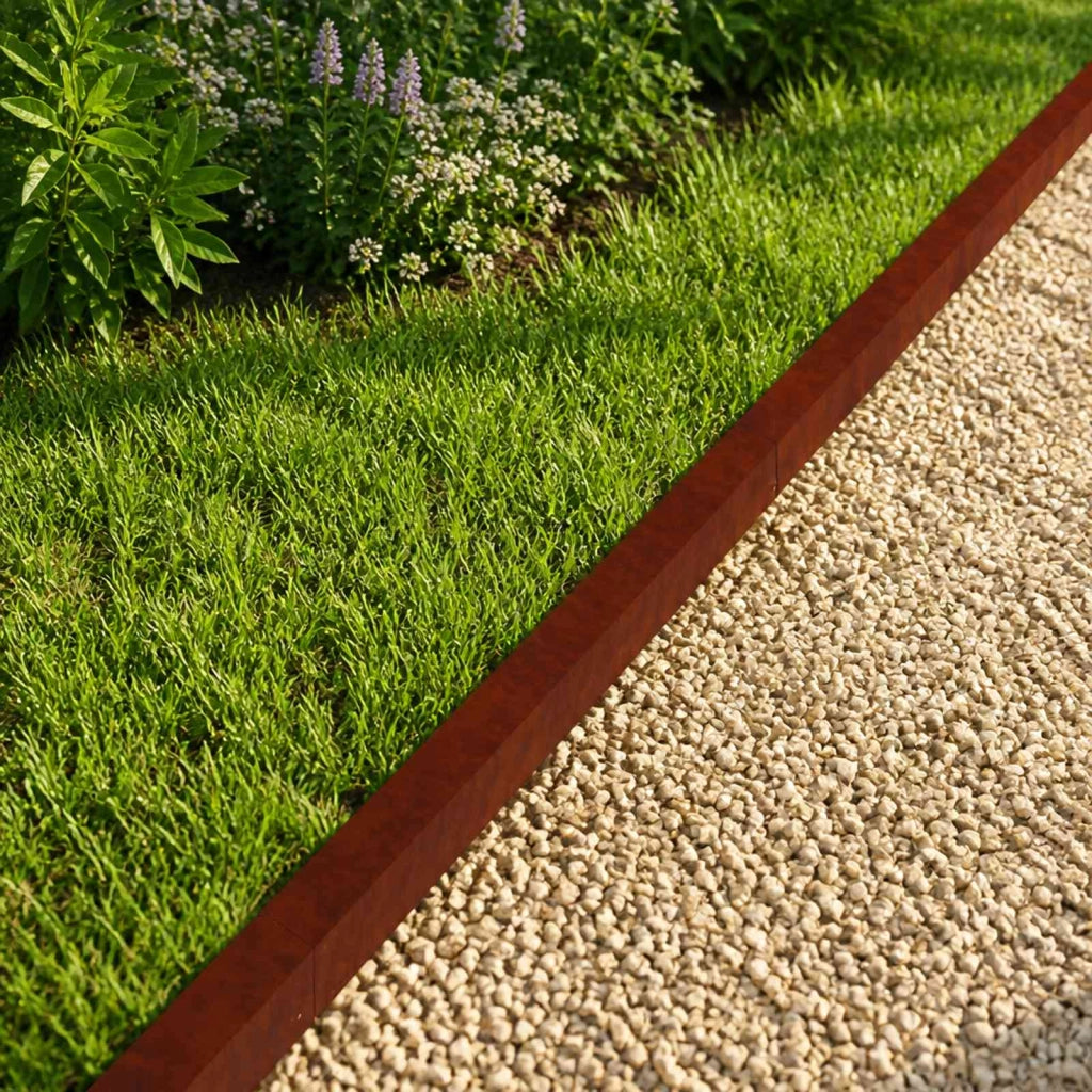 Profilo di copertura per giardino 20 pz 100 x 6 x 5 cm 8013031