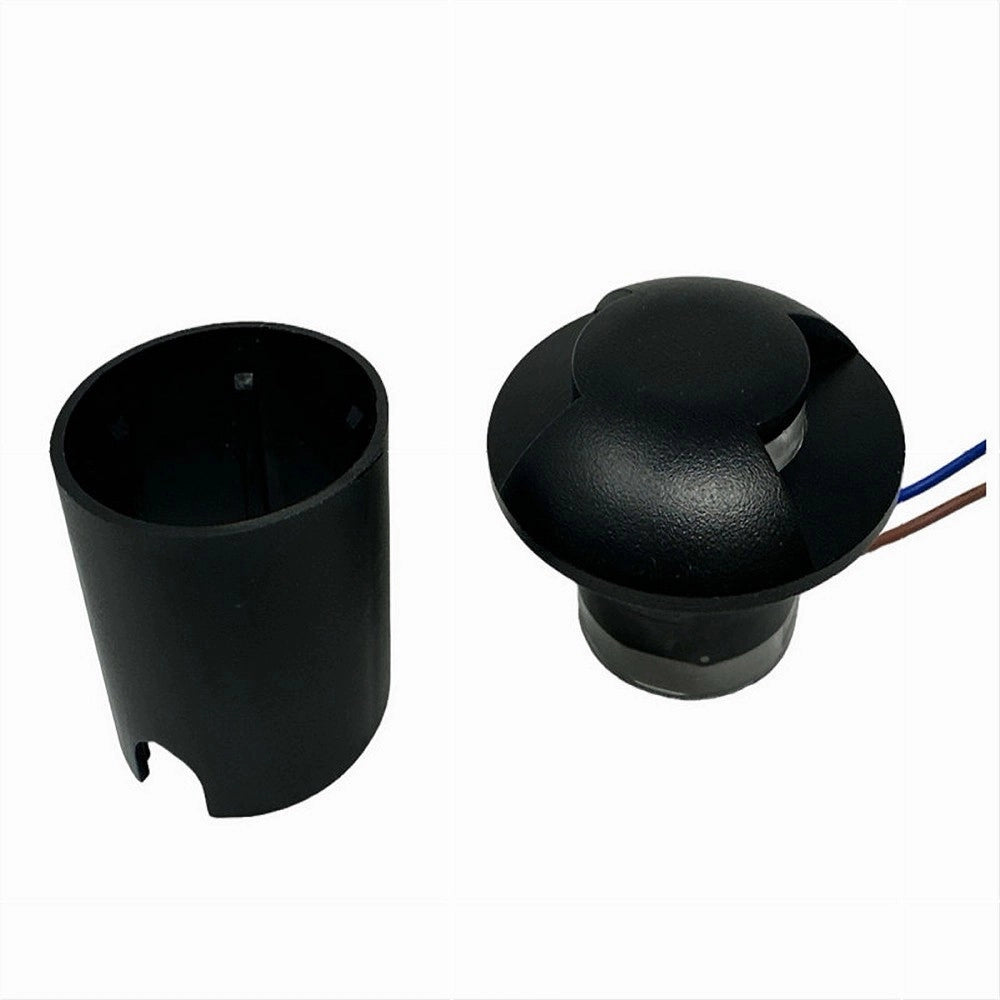 Trade Shop - Faretto Calpestabile Led 1w 2 Fasci Luce Lampada Segnapassi Per Esterno Ip67 322 -