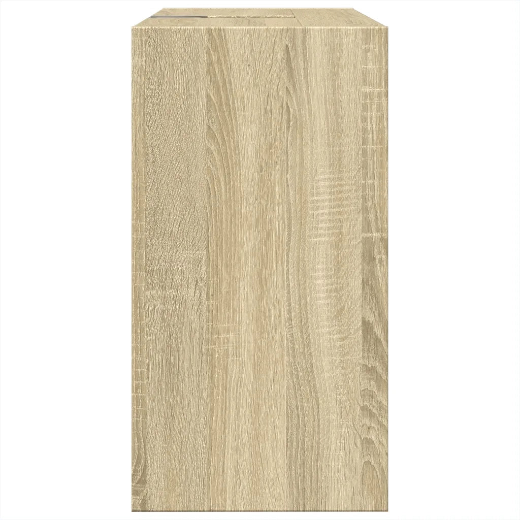 Mobile Lavabo Rovere Sonoma 63x29x55 cm Legno Multistrato
