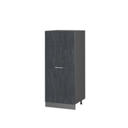 Vicco mobile cucina dispensa Calcestruzzo nero 60 cm