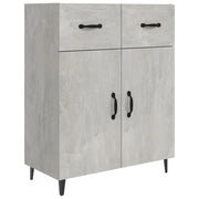 Buffet credenza cassettiera armadio mobile contenitore organizer per cucina soggiorno salotto 69,5 x 34 x 90 cm legno ingegnerizzato grigio 02_0032078