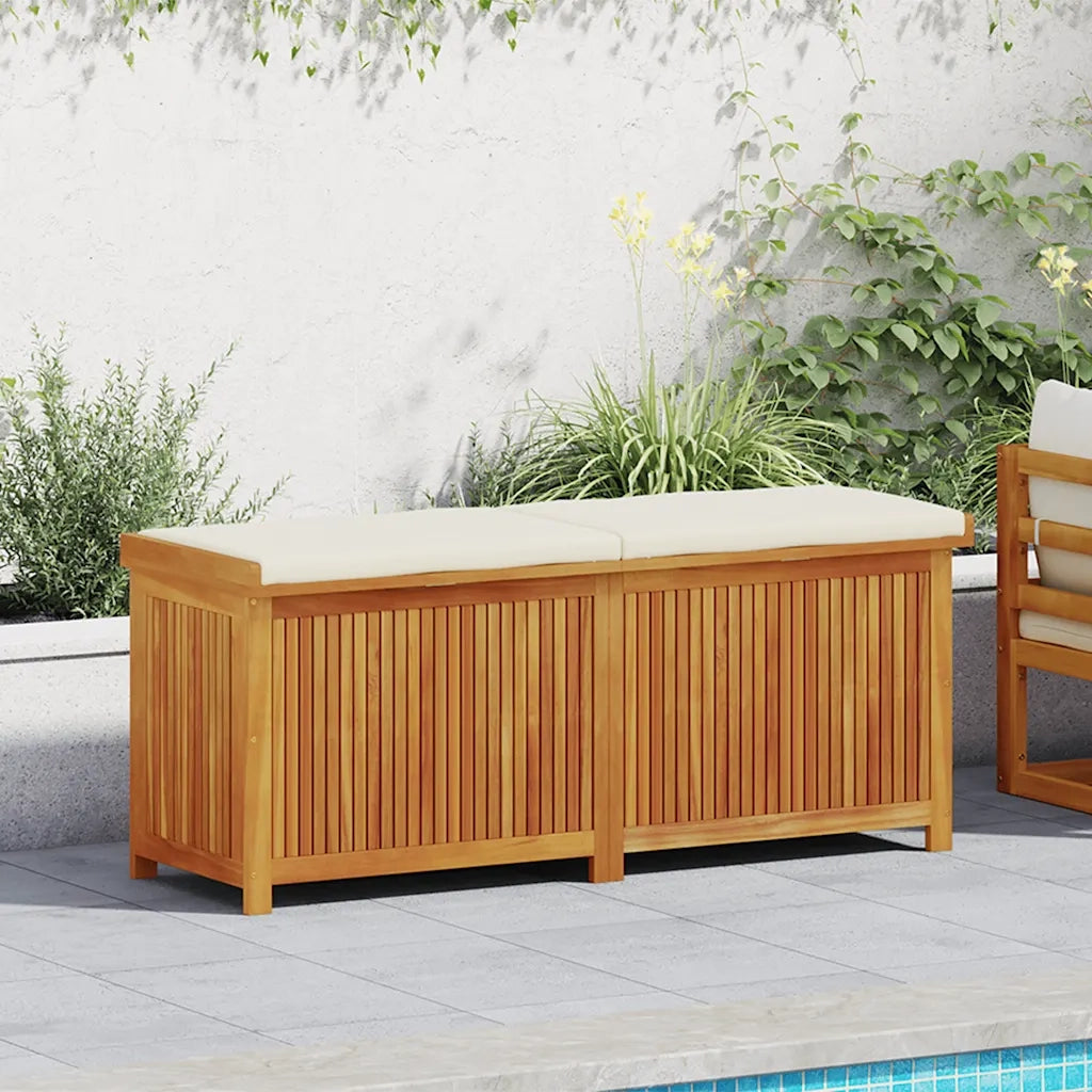Scatola Cuscini da Esterno 150x50x60,5 cm Legno Massello Acacia 4106476