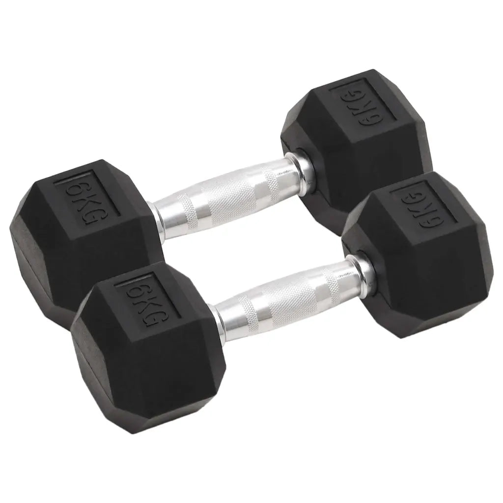 Manubri 2 pz 6 kg Totale in Ghisa 93602