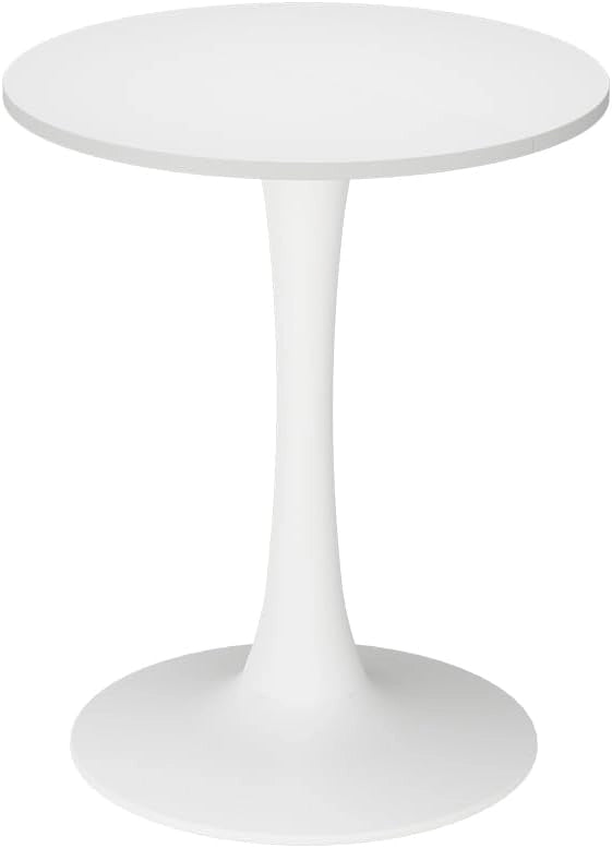 Tavolo da pranzo Carl, Bianco, 80 x 80 cm, salvaspazio per ambienti piccoli e montaggio semplice