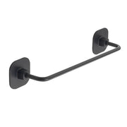 Porta Asciugamani da Bagno Teide Accessori Moderni Gedy Formato: 30 cm, Color: Nero opaco