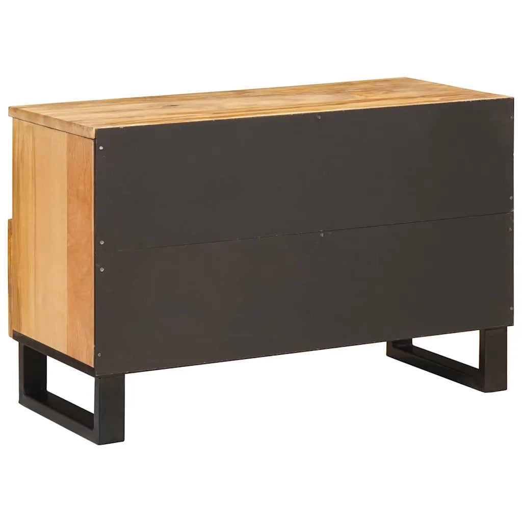 Mobile TV Marrone 70 x 33 x 46 cm Legno di mango massello 4018045