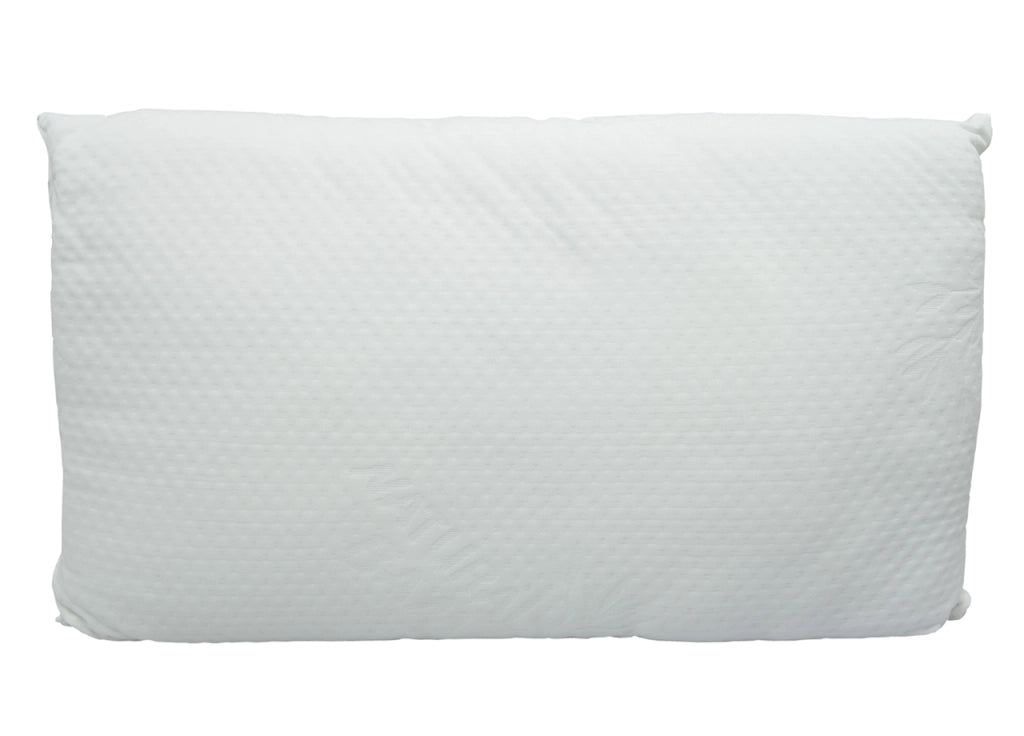 Guanciale Cuscino Letto 50x80m Anallergico Traspirante Fibra Protect Bamboo