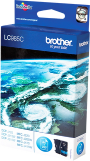 Brother LC985C cartuccia d'inchiostro 1 pz Originale Ciano