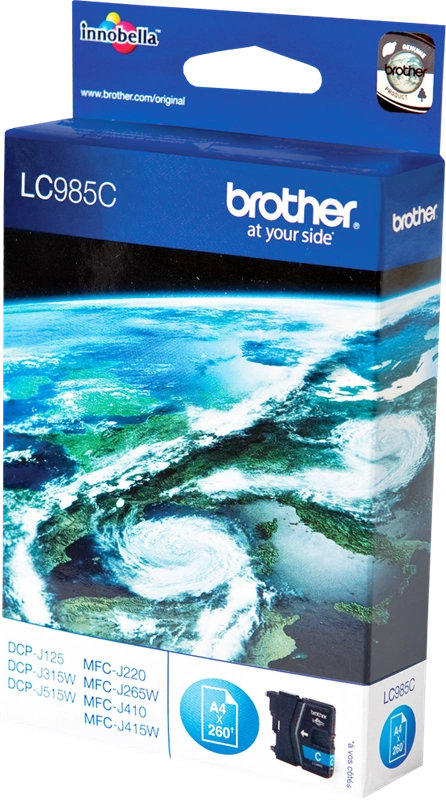Brother LC985C cartuccia d'inchiostro 1 pz Originale Ciano