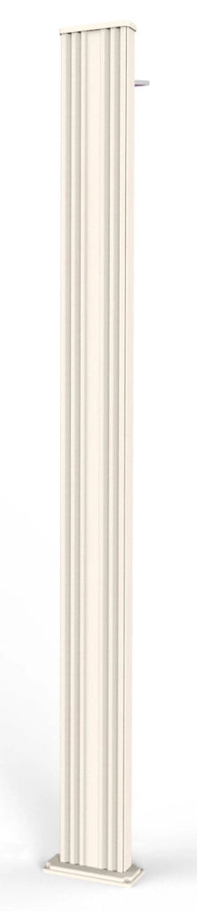 Doccia da Esterno Giardino Miscelatore e Lavapiedi Arkema Spring S Bianco Crema