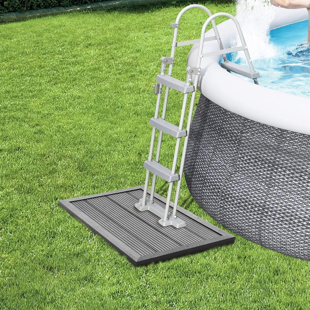 Pedana Elemento per Pavimento Base Doccia Solare Scaletta Piscina 101x63x5,5cm Fino a 300kg