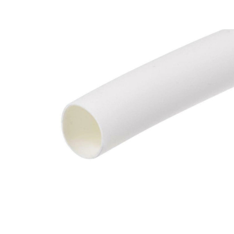1 Metro Tubo Guaina Termorestringente Diametro 5mm Colore Bianco
