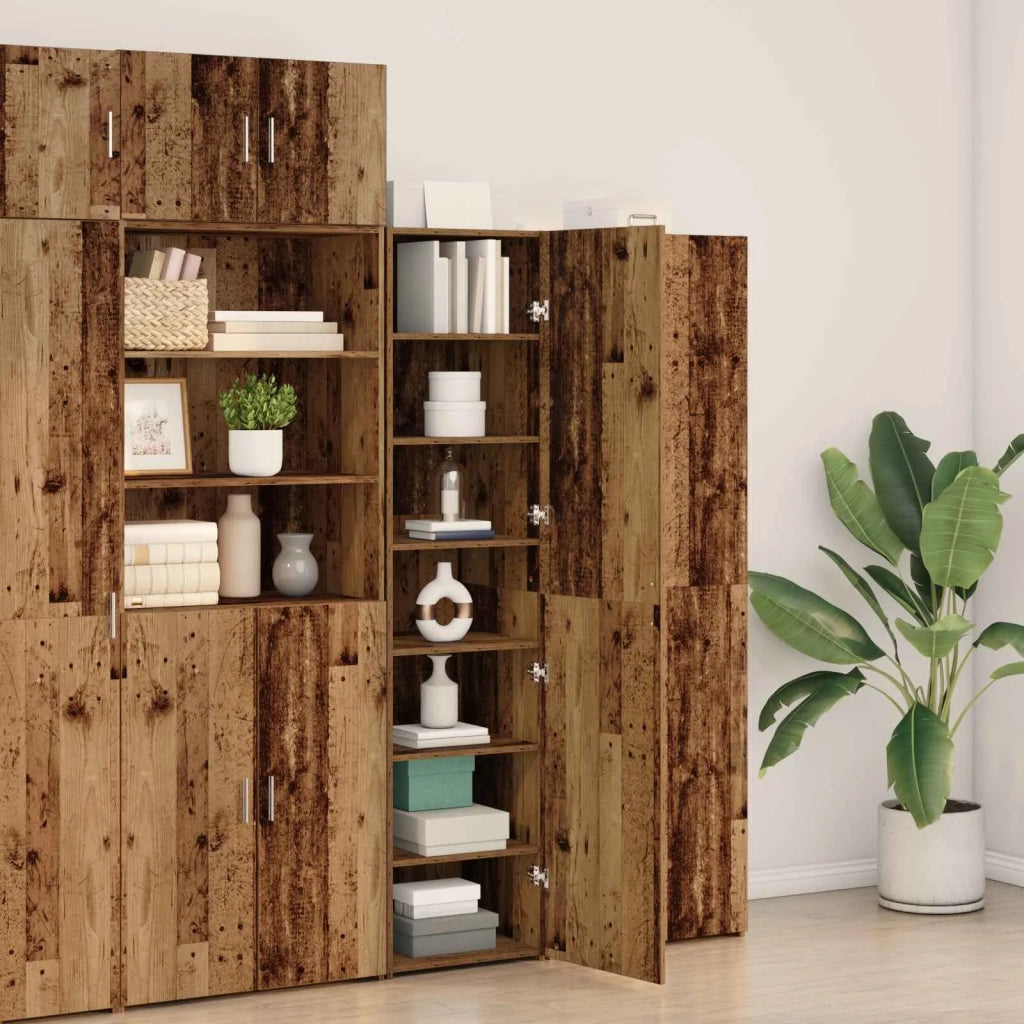 Credenza | Madia | Buffet da pranzo | Armadio da pranzo Legno vecchio 45 x 42,5 x 185 cm