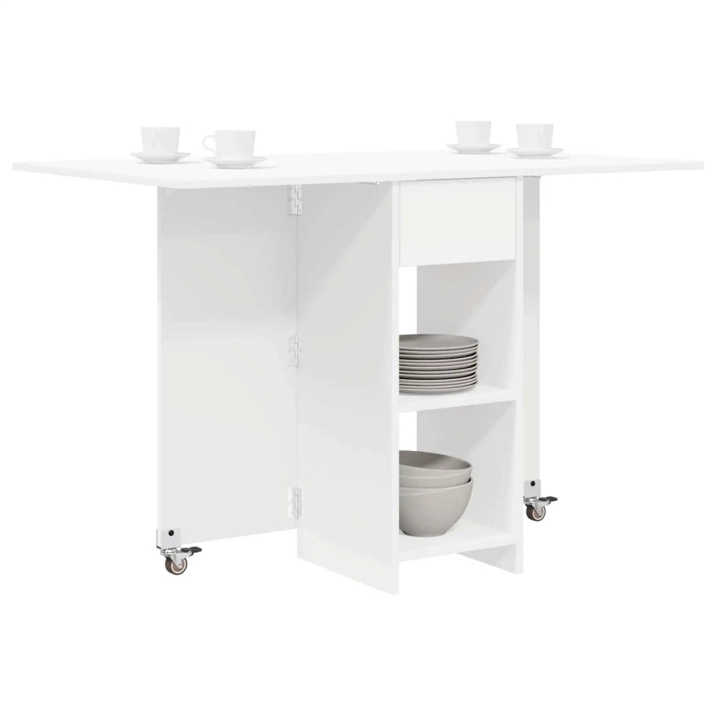 Tavolo da Pranzo 115 x 70 x 75 cm Legno ingegnerizzato Bianco