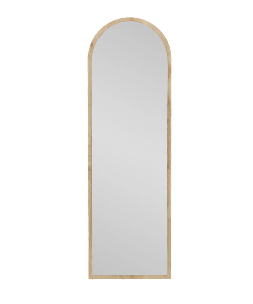 Specchio in legno "Emma" - 50 x 160 cm - Beige