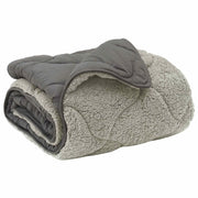 Piumone | Duvet Invernale Trapuntato Grigio chiaro 140 x 220 cm