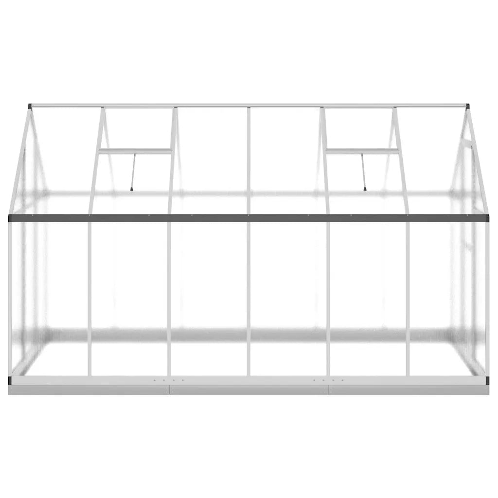 Telaio Serra con Base Argento 334x169x202 cm in Alluminio