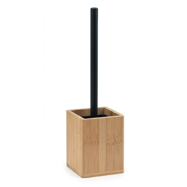 PORTA SCOPINO WC DA APPOGGIO IN BAMBU NATURALE MODELLO BONNIE - DIM. CM (LXPXH): 10X10X36,5 - LEGNO NATURALE  - GDY