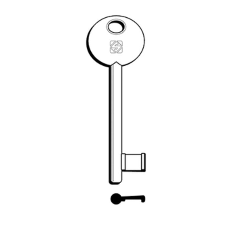 CHIAVI SILCA PATENT BON-G/DISP 6P3S NI  GR.25- 5,0 pz