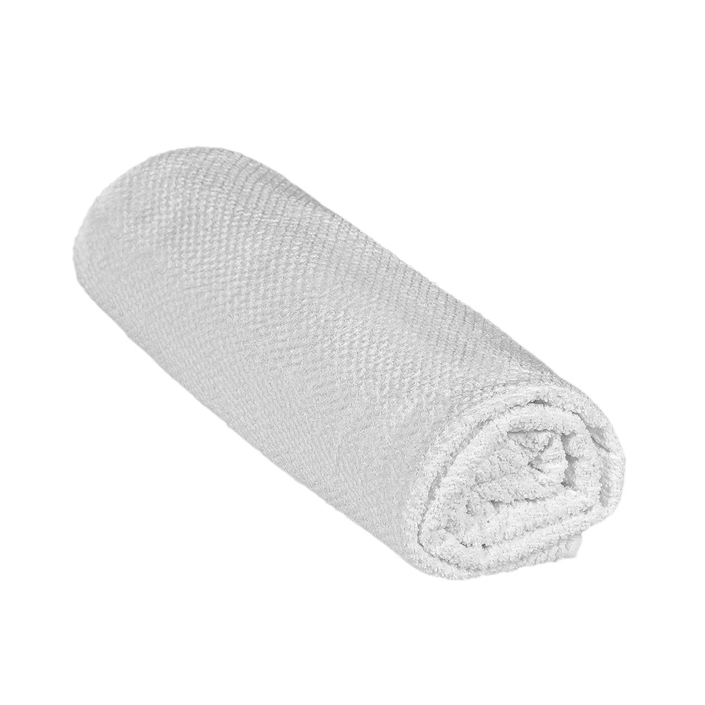 Telo bagno per doccia 90x140 cm bianco in cotone 100%