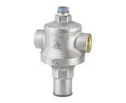 RIDUTTORE DI PRESSIONE A MEMBRANA PN40 CON ATTACCO MANOMETRO MODELLO RINOX 2   R.B.M. S.P.A.