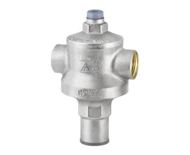 RIDUTTORE DI PRESSIONE A MEMBRANA PN40 CON ATTACCO MANOMETRO MODELLO RINOX 2   R.B.M. S.P.A.