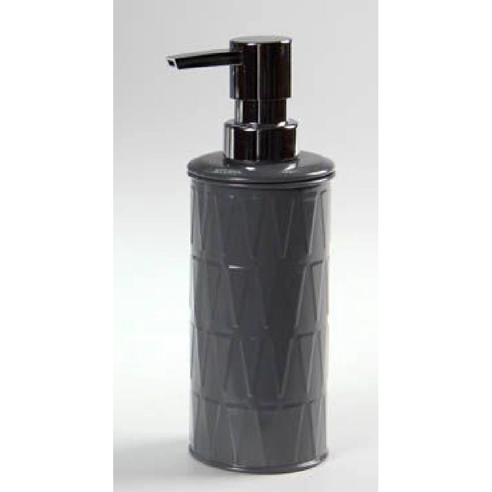 Trade Shop - Porta Sapone Portasapone Dispenser Liquido In Latta 19cm Bagno Colori Ass 655494 -