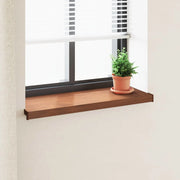 Soglia della Finestra Legno Marrone 60 x 30 x 4,5 cm PVC