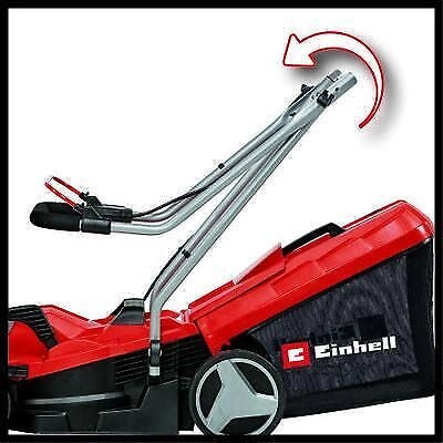 Einhell GE-CM 18/33 Li-Solo Tagliaerba a spinta Batteria Nero, Rosso