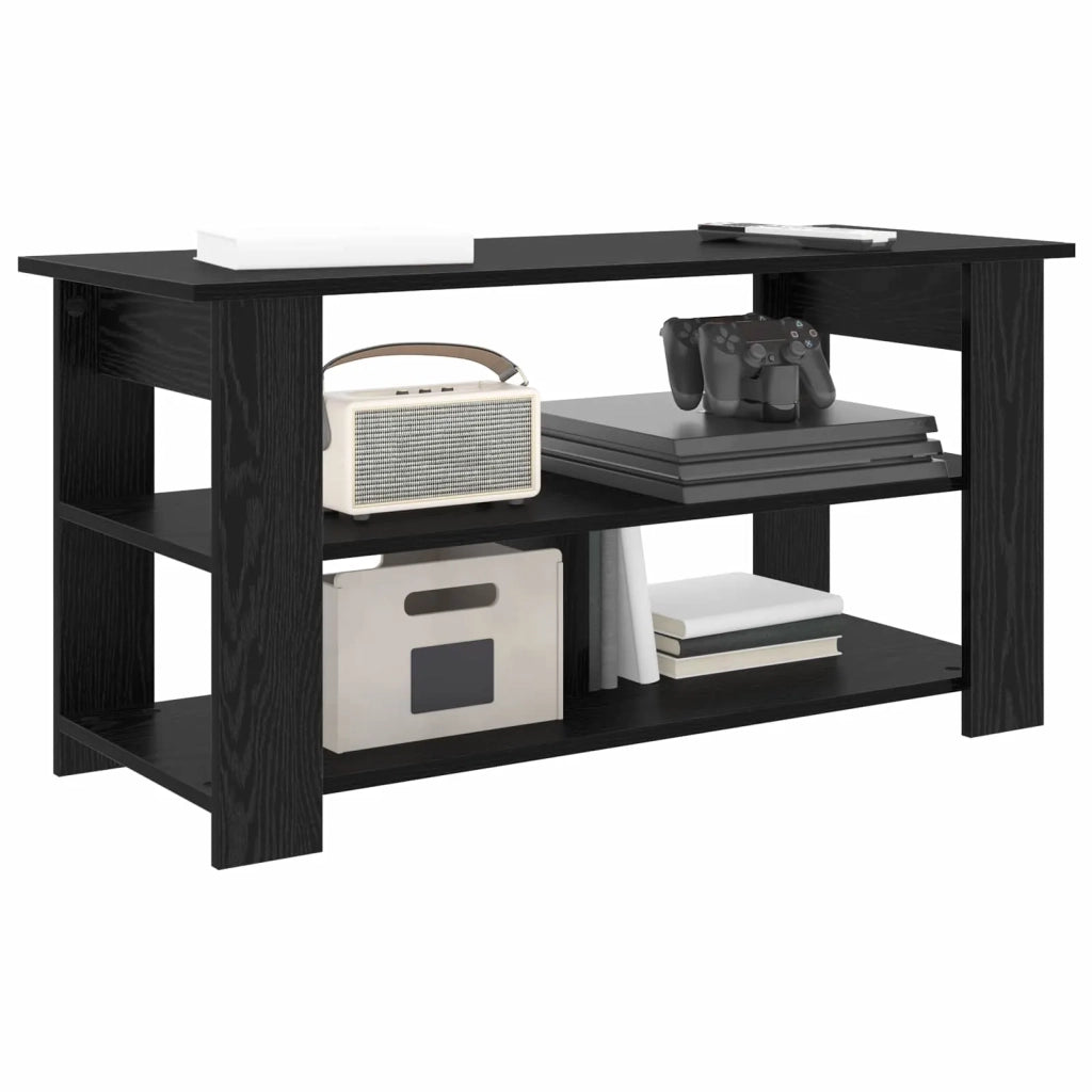 Supporto TV Rovere Nero 100 x 40 x 50 cm 8000389