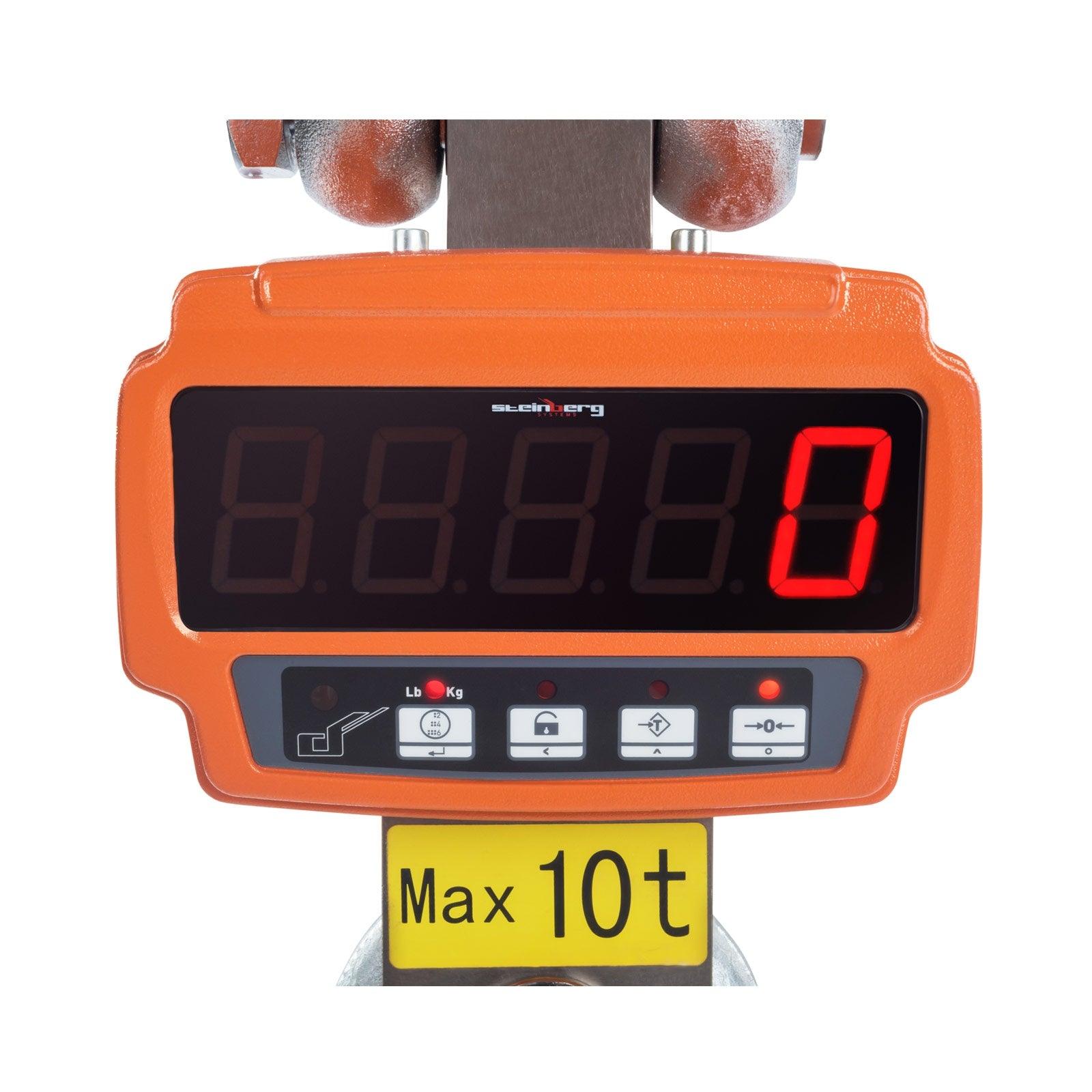 Pesatrice industriale professionale a gancio 10t / 2kg - con telecomando 3414112