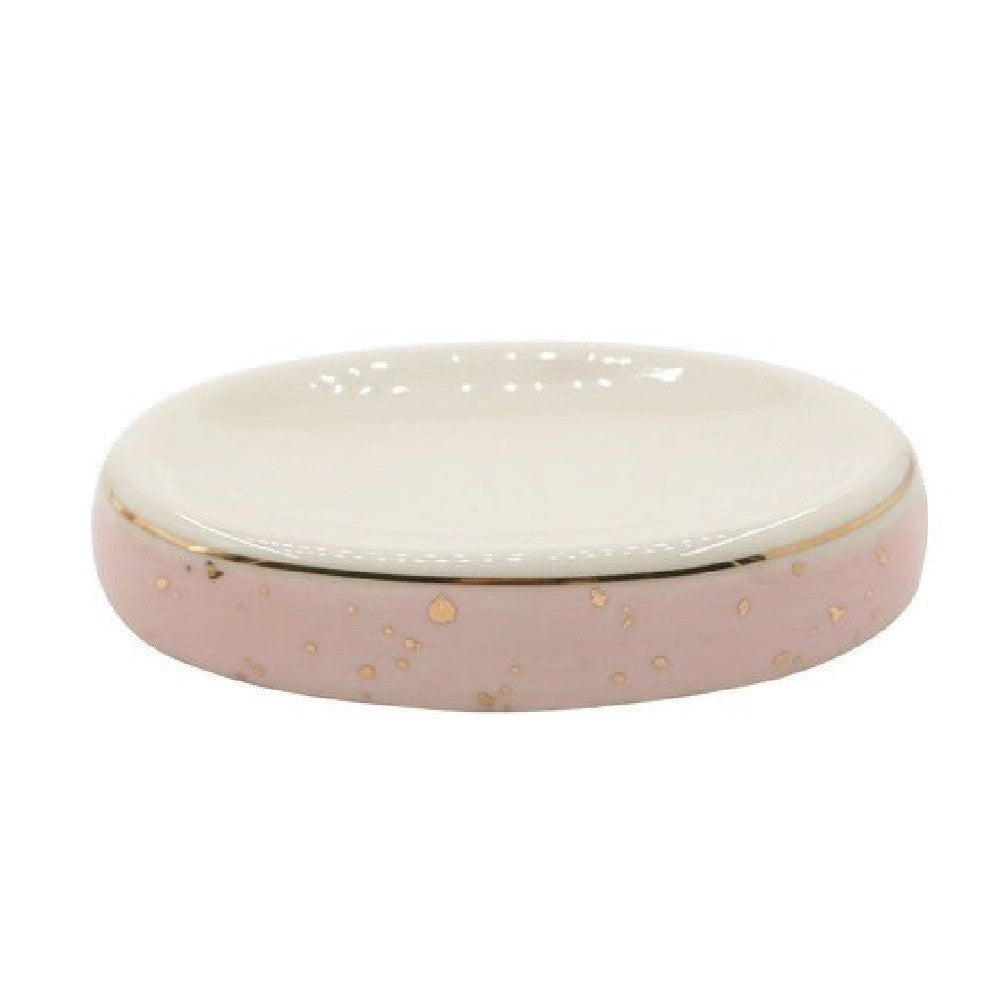 Trade Shop - Piattino Per Sapone Ceramica Portasaponetta Moderno Accessori Arredo Bagno 79971 -