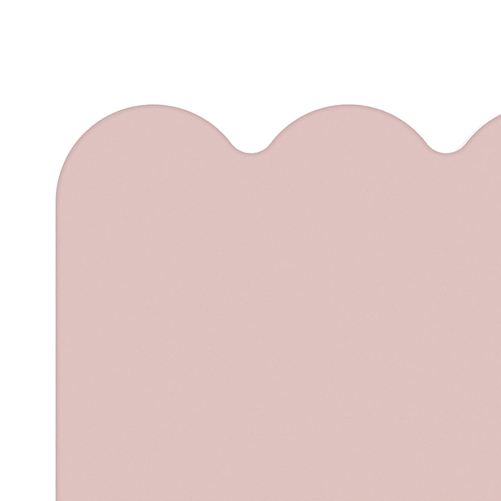 Set di 2 Mensole Vestnes con Bordo Rialzato 40 x 10 x 10 cm per Cameretta - Rosa [en.casa]
