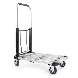 Carrello da trasporto pieghevole max 150kg, allungabile, con freno