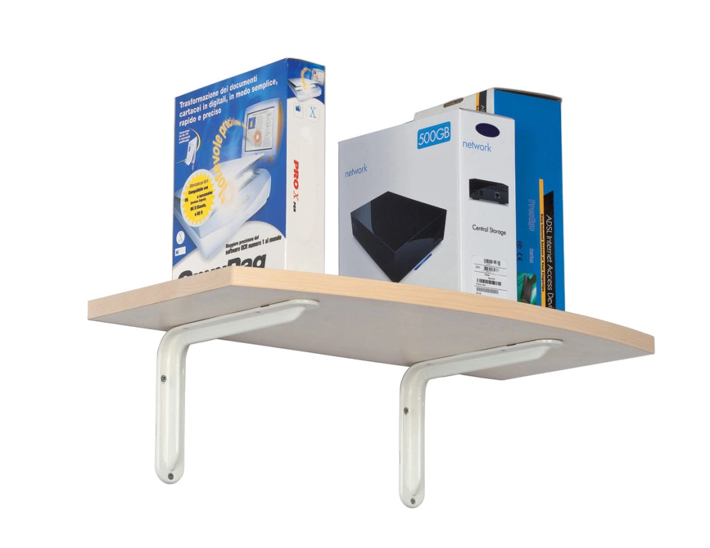 REGGIMENSOLA ACCIAIO 2522 BIANCO 200 MM- ALDEGHI LUIGI SPA- 10,0 pz