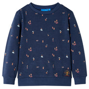Felpa da Bambino Blu Marino MÃ©lange 92