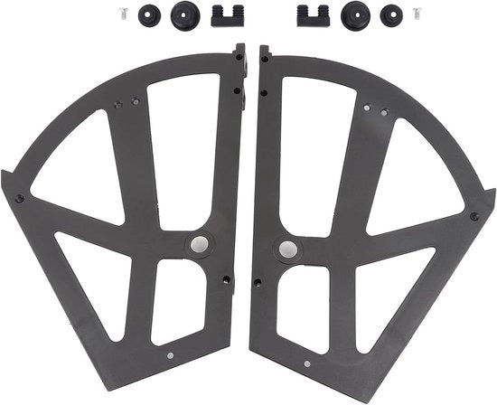 Cassetto per Scarpe in Plastica Flessibile - Sostituzione dei Cardini - Fissaggio Flessibile - Struttura semplice - Accessori per Cassetto per Scarpe a Doppio Strato - Nero