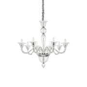 Lampada A Sospensione Brigitta Sp8 Trasparente Ideal-Lux