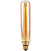 Lampadina LED decorativa T60 ambra E27 4W 180lm 1800K Polux