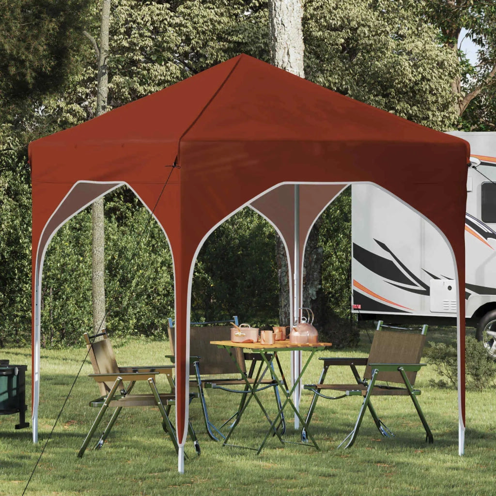 Tenda per feste a pop-up 194 x 194 x 245 cm Terracotta 42019820