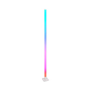 Lampada decorativa da pavimento LED RGB 4.8W dimmerabile, 240lm, modalità musica con telecomando, dimensioni 1500x125x125mm, IP20